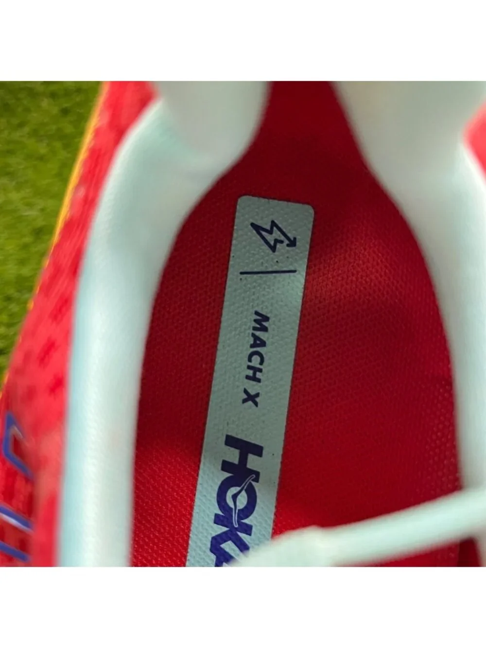 Hoka One One Mach X Cerise Cloudless Red Womens Size 8.5 Running Shoes Sneakers - Picture 10 of 12